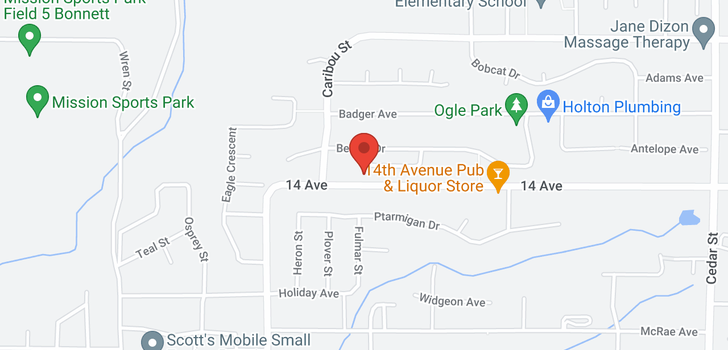 map of 32343 14TH AVENUE